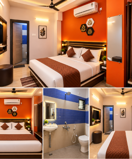 Comfortable hotel room at Hotel Chinar Heavens